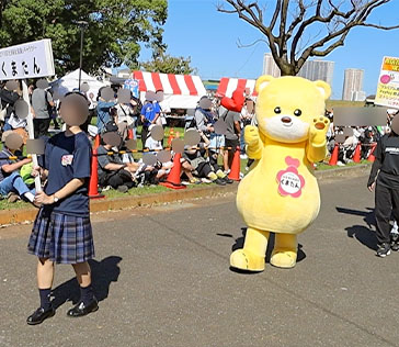 2026年10月11日 江戸川区民まつり　くまたん